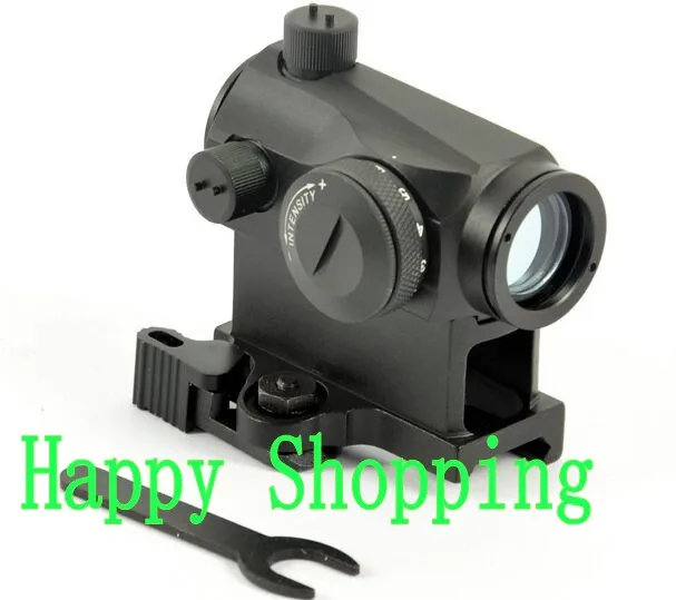 

New QD High Mount 1X24 Red And Green Dot Sight Scope for hunting Black