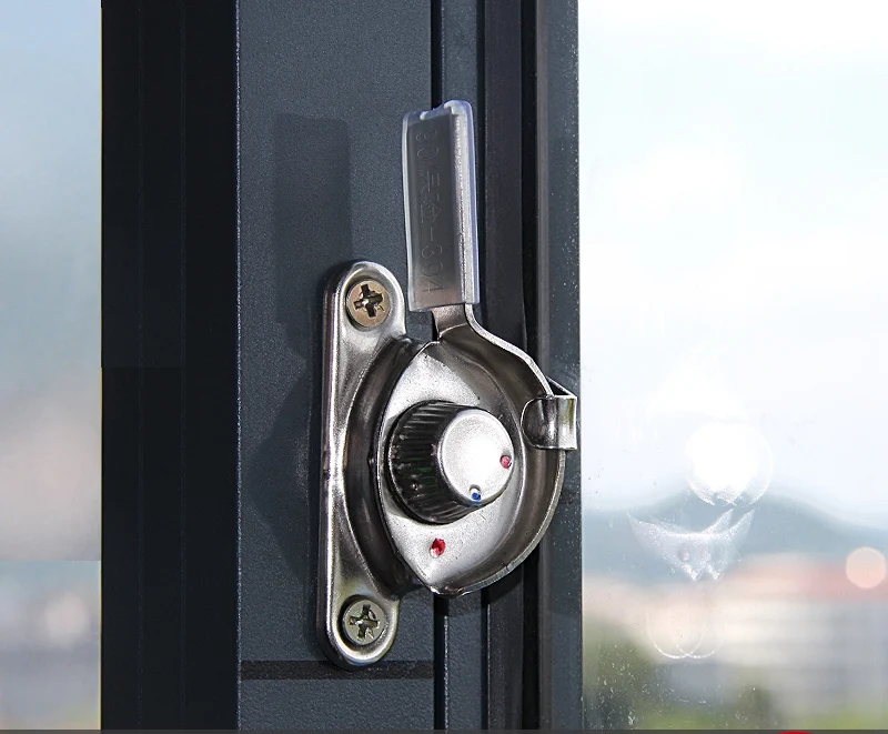 2x Crescent Lock Stainless Steel Half Moon Lock Safety ...