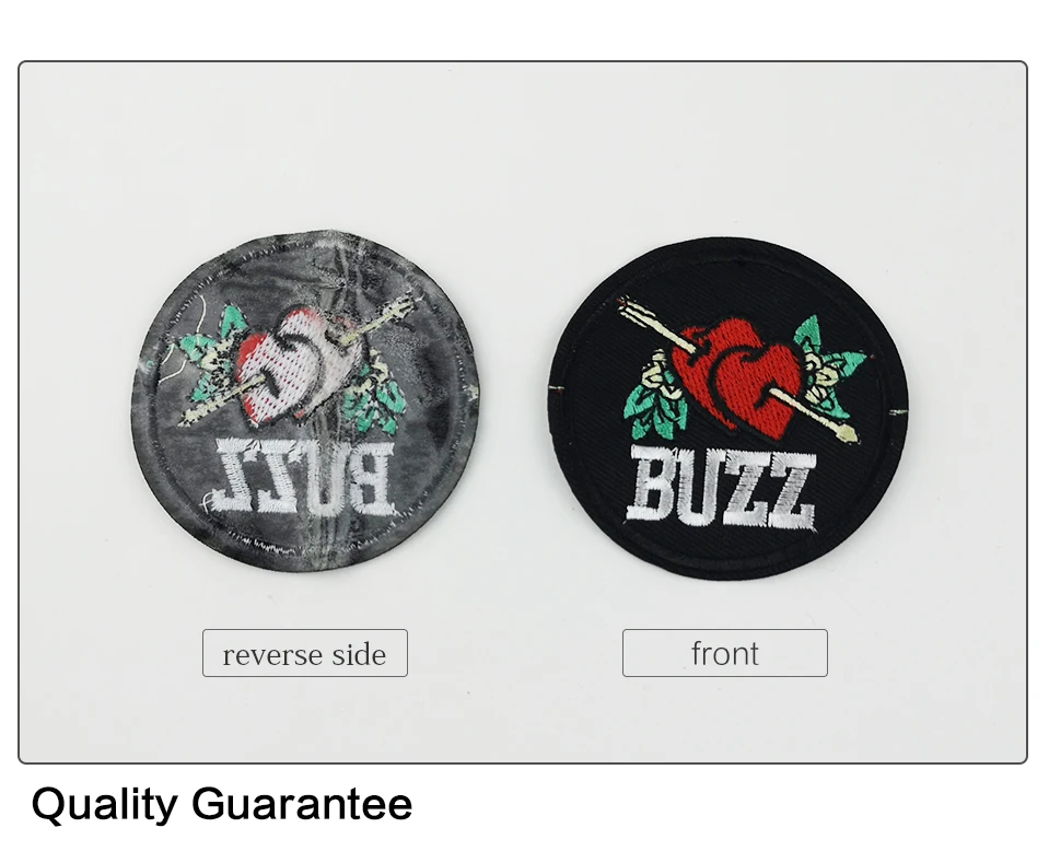 3  Embroidery Patches For Clothing Stickers Crown Lip Kiss Mouth Heart Pow Patch Iron On Badges For Clothes Sew On Badge