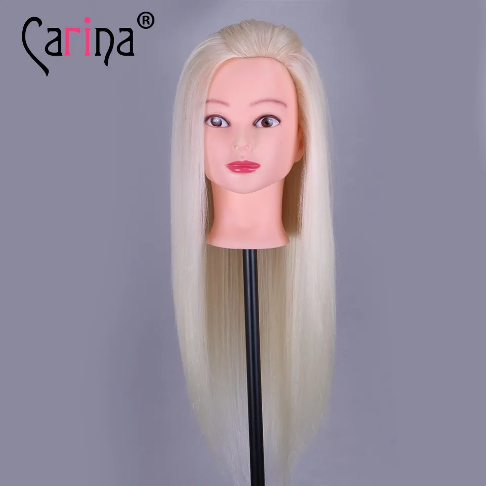 22 дюйма, блонд, 70%, длинные человеческие волосы, манекен, голова для причесок, тренировочная голова с натуральными волосами, кукла, стильная голова, косметологический манекен