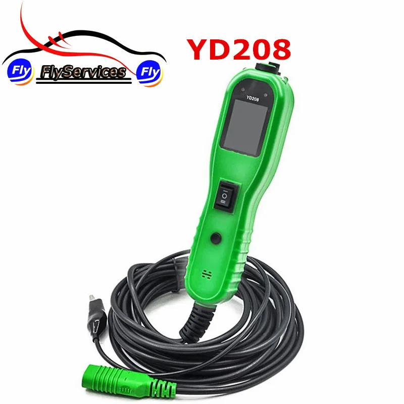 2017 YD208 Yantek PowerScan Электрический контрольный счетчик цепи для автомобильной тестер