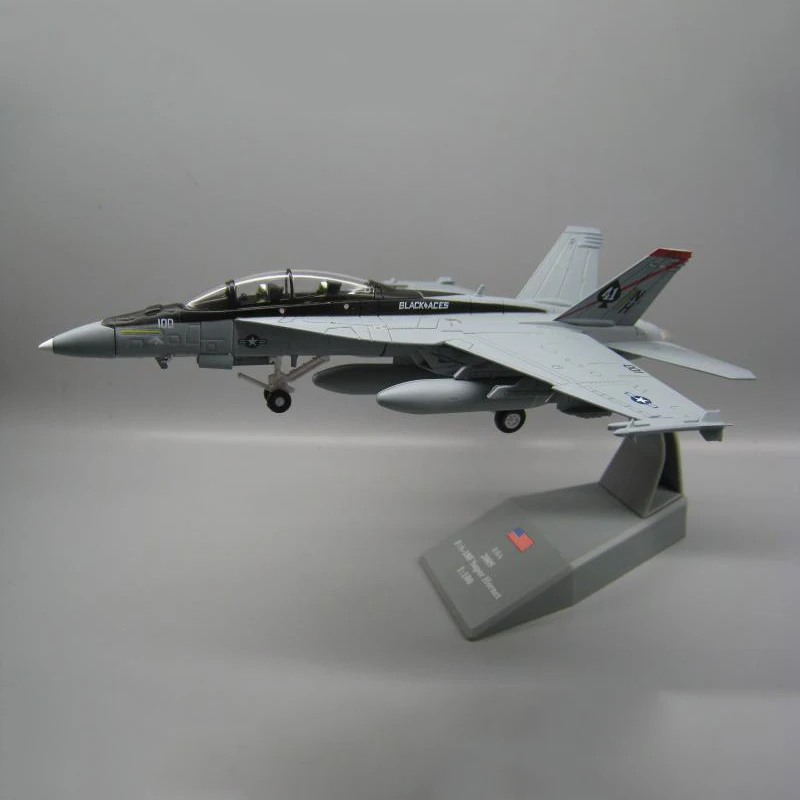 1/100 масштаб США Hornet F-18 F/A-18 Boeing военная ракета бомбера модель игрушечный боец армейская воздушная сила литой металлический самолет модель