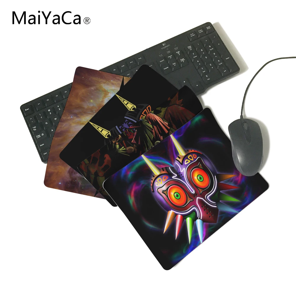 

MaiYaCa Unique Design MAJORAS MASK THE LEGEND OF ZELDA Mouse Pad Rubber Non-Skid Mouse Pad Not Overlock Mouse Pad