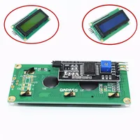 TENSTAR ROBOT LCD1602+I2C LCD 1602 module Blue/Green screen PCF8574 IIC/I2C LCD1602 Adapter plate