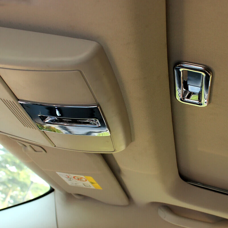2PCS ABS Chrome Fit For Dodge 2013-2015 Journey Interior Dormer Auto Parts Car Accessories Skylights Handle Cover 3D Stickers 2PCS ABS Chrome Fit For Dodge 2013-2015 Journey Interior Dormer Auto Parts Car Accessories Skylights Handle Cover 3D Stickers