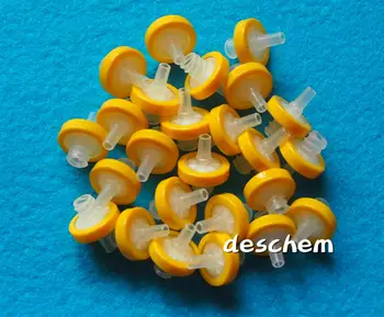 

100 Pcs Nylon Syringe Filter,OD 13mm,0.45 um,Chemistry Labware,100Pcs/Lot