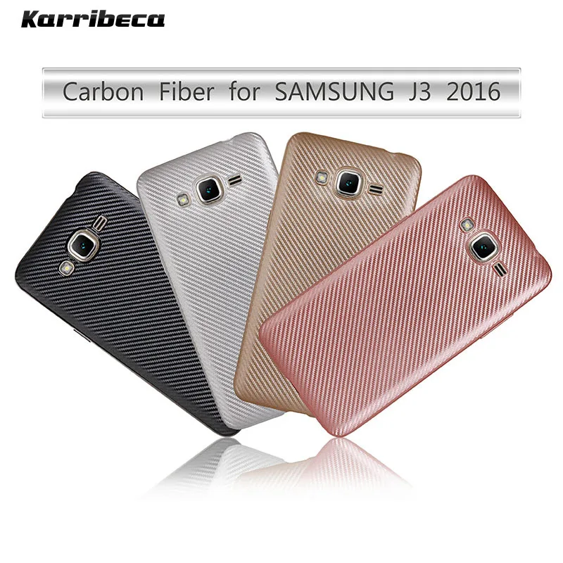 

Carbon fiber silicone case For samsung galaxy j3 2016 SM-J320F/N funda coque hoesje puzdra tpu cove kryt tok etui carcasa husa
