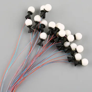 

20 Single Head Outdoor Garden Model Lamppost Lamp Park Street Light Yard Candle 1:100 scale