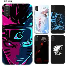 Жесткий пластиковый Чехол Наруто Какаши для iPhone XS Max XR X 10 7 8 6 6S Plus 5S SE 5 4S 4 5C Прозрачный чехол для телефона Coque 11 11Pro Sac