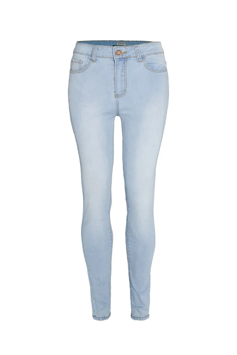 Винтажные джинсы с высокой талией, женские белые отбеленные обтягивающие джинсы, женские светло-голубые узкие брюки в консервативном стиле, обычный карандаш, Mujer