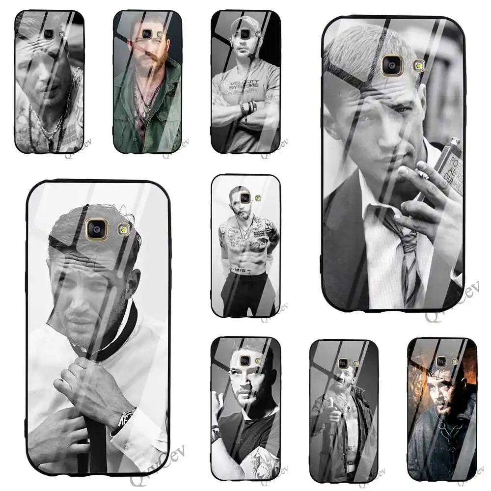 

Protective Tom Hardy Tempered Glass Phone Cover for Galaxy S8 Plus Case S7 Edge Note 9 8 Samsung S9 S10 Silicone