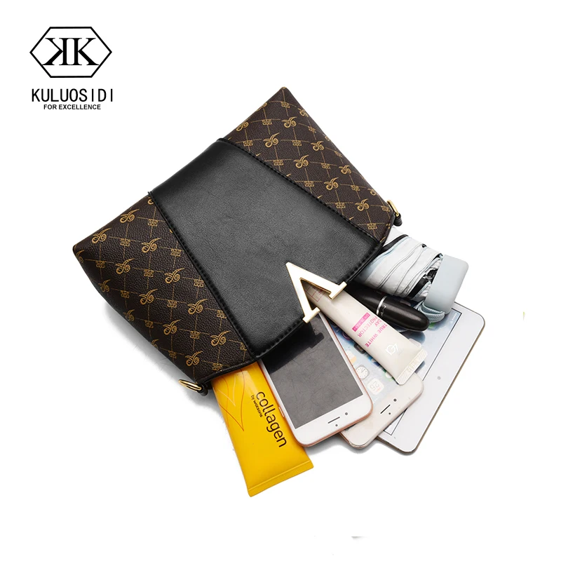  Women Bags Set 2 Pcs Leather Handbag Women Tote Bag Ladies Hand Bags for Women 2019 Messenger Bag S - 32891181509