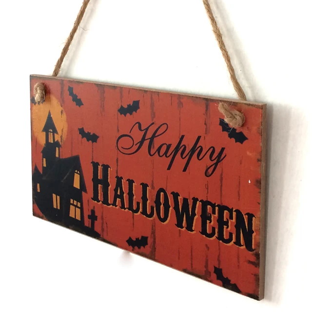 Hy Bat Wooden Sign Home Bar Door Hanger Garden Hy Bat Wooden Sign Home Bar Door Hanger Garden Decoration Wood Crafts