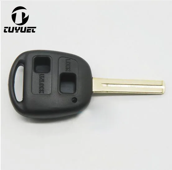 2 Buttons Lexus Remote Key Shell TOY48 (Short) blade-3