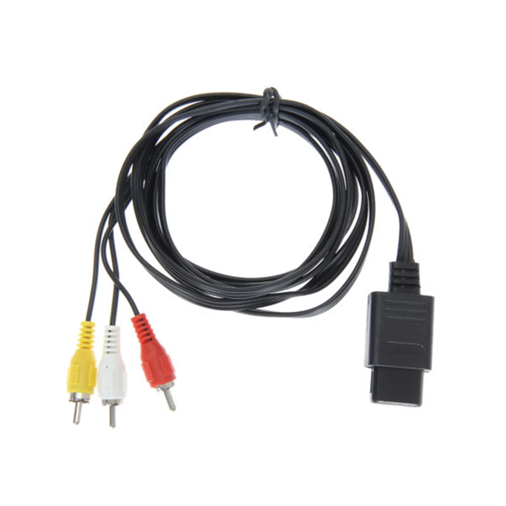 

For Game Nintendo N64AV line NGCAV SNES Multi-use AV cable 1.8M Mobile Phone Accessories & Parts