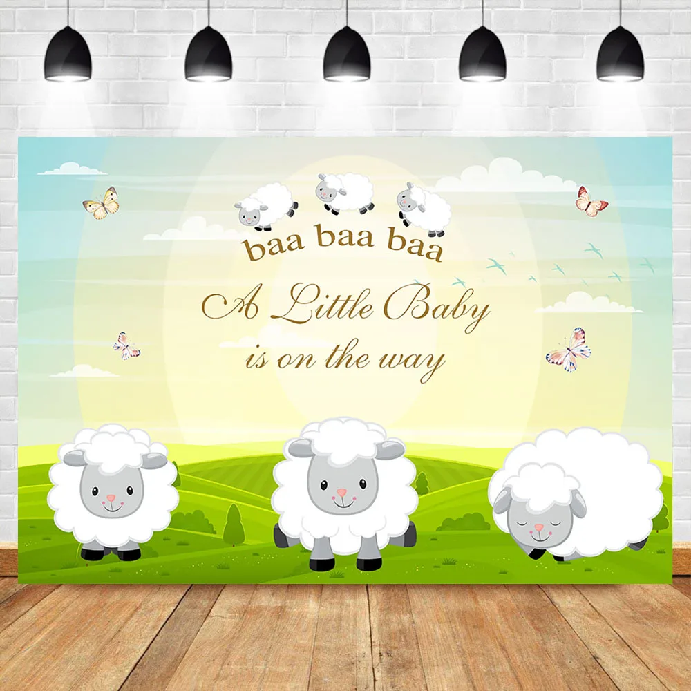Farm Cute Sheep Baby Shower Backdrop Sunny Grassland Butterfly Photo Background Newborn Baby Shower Cake Banner Decorate Props Background Aliexpress Farm Cute Sheep Baby Shower Backdrop Sunny Grassland Butterfly Photo Background Newborn Baby Shower Cake Banner Decorate Props Background Aliexpress