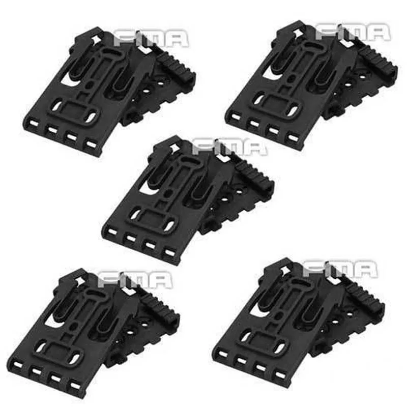 

5set/lot Hot FMA Tactical Safariland Quick Locking System Kit Safariland Holster QLS Kit BK/DE TB1042-DE