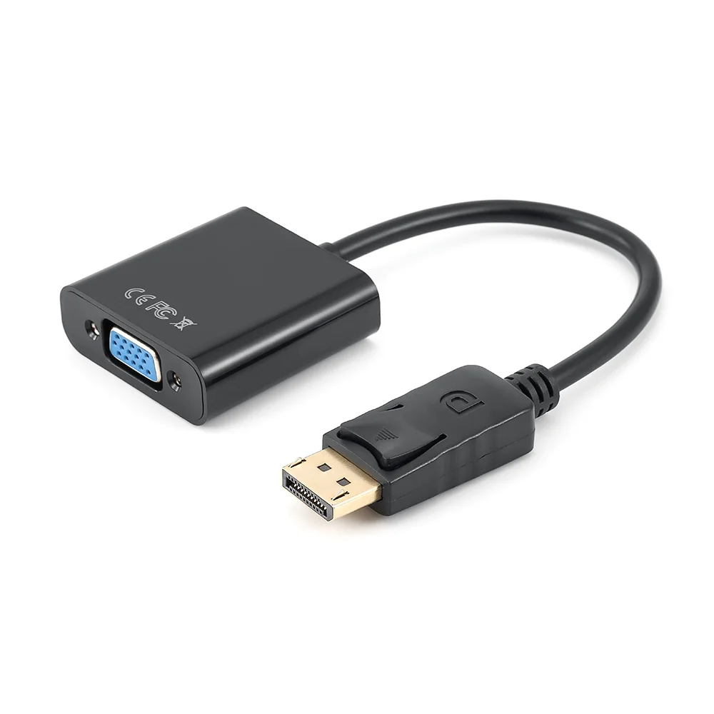 HDMI к VGA адаптер конвертер видео 1080P DisplayPort мужчин и женщин кабель конвертер адаптер для ПК ноутбук планшет проектор