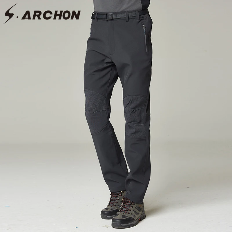 ReFire de cazadora de invierno a prueba de agua al aire libre senderismo pantalón caliente de los hombres de Trekking Camping pantalones de lana Pantalones de deporte del esquí pantalones de pesca ReFire de cazadora de invierno a prueba de agua al aire libre senderismo pantalón caliente de los hombres de Trekking Camping pantalones de lana Pantalones de deporte del esquí pantalones de pesca