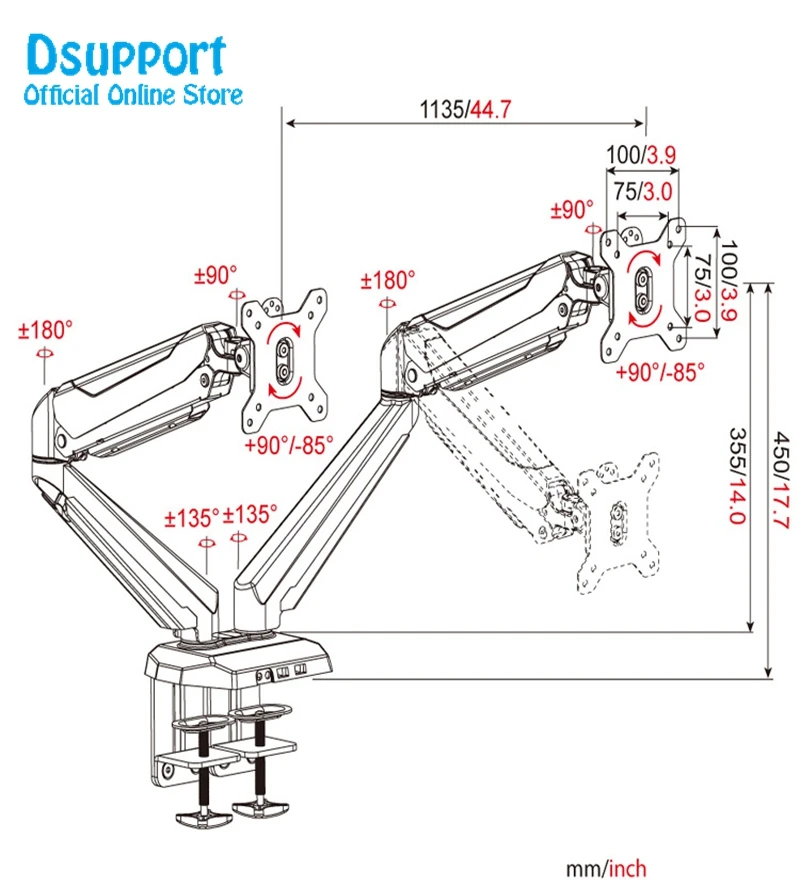 Aluminum Alloy Desktop 15