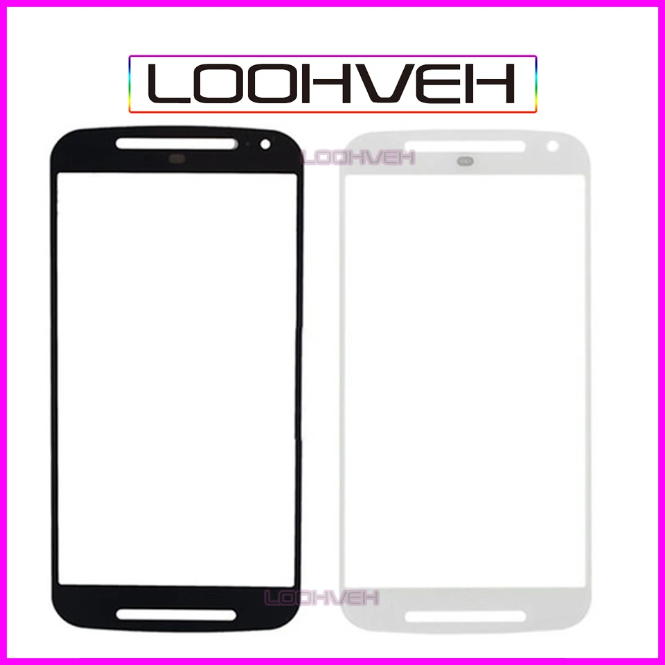 10 шт./партия для Motorola G2 XT1063 XT1068 XT1069 стеклянная Сенсорная панель передняя внешняя