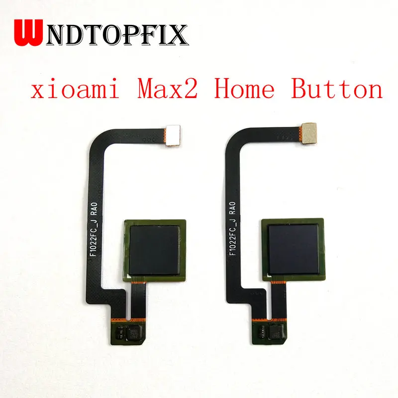 

Original Mi Max2 Mix2 Back Home Key Fingerprint Sensor Button Flex Cable For Xiaomi Max Mix 2 Touch ID Flex
