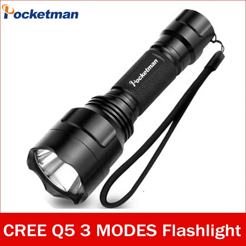 

LED Hunting Flashlight Torch Led Torch C8 light lantern nitecore Waterproof High Power For 1x18650 Hiking Camping