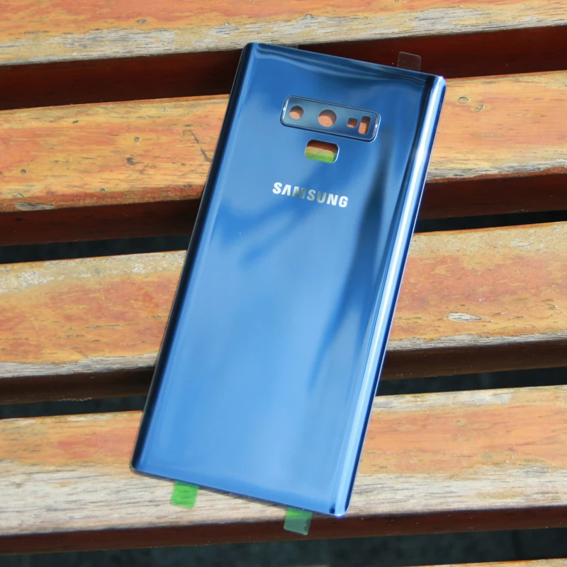 Чехол samsung с задней батарейкой, задней стеклянной крышкой для samsung Galaxy Note9 Note 9 N9600 SM-N9600 N960F, задняя крышка для телефона