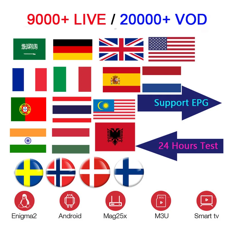 ТВ ip 605 с арабским немецким IP tv M3u подписка Великобритания французский итальянский Испания индийский Албания Таиланд Турция MA25X Smart tv box