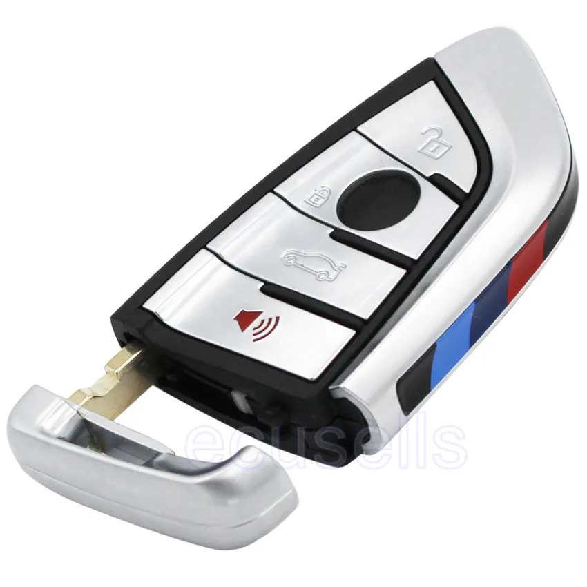 Prix pour NOUVEAU Remplacement Smart Key Remote CASE FOB Shell 3 + 1 Bouton pour BMW X5 X6 AVEC UNCUT INSÉRER CLÉ avec logo Prix pour NOUVEAU Remplacement Smart Key Remote CASE FOB Shell 3 + 1 Bouton pour BMW X5 X6 AVEC UNCUT INSÉRER CLÉ avec logo