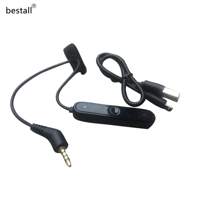 Bluetooth Audio Transmitter Adapter Cable For Bose QC3 audio Headphone Transform Headphone Into