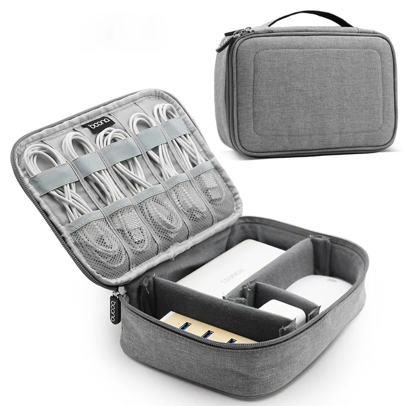 Digital Storage Bag Travel Gadget Organizer Case For Hard Disk/USB/Data Cable J 