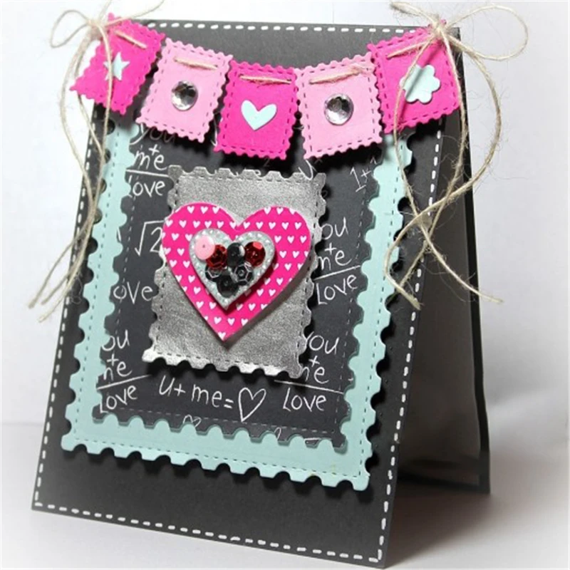 

Eastshape Rectangle Frame Dies Metal Cutting Dies New Craft Dies for 2019 for Card Making Scrapbooking Paper Creative DIY