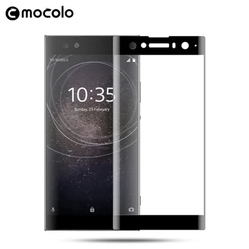 

for Sony Xperia XZ2 Screen Protector Mocolo Full Cover XZ XA1 Plus 3D Tempered Glass Film for Sony XZ2 Compact Screen Protector