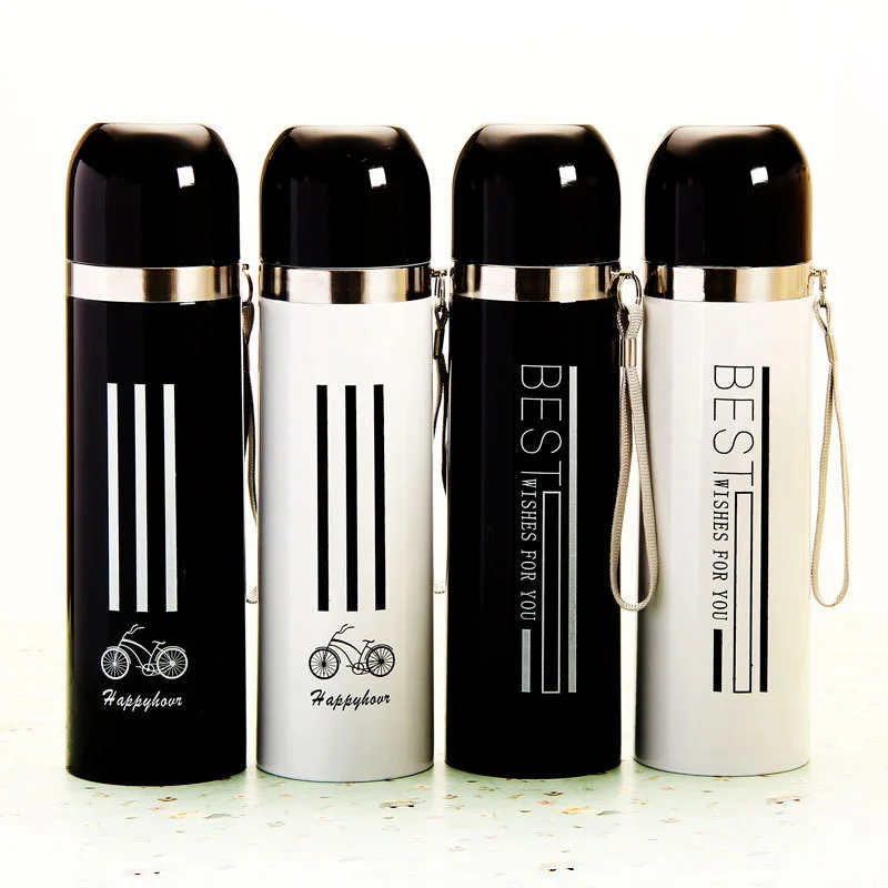 500ml Stainless Steel Insulated Thermos Water Bottle Thermo Vacuum