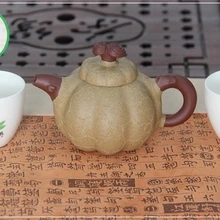 Настоящий исинский китайский чайник для набора Кунг Фу Ча Волшебная тыква монаха 220 мл