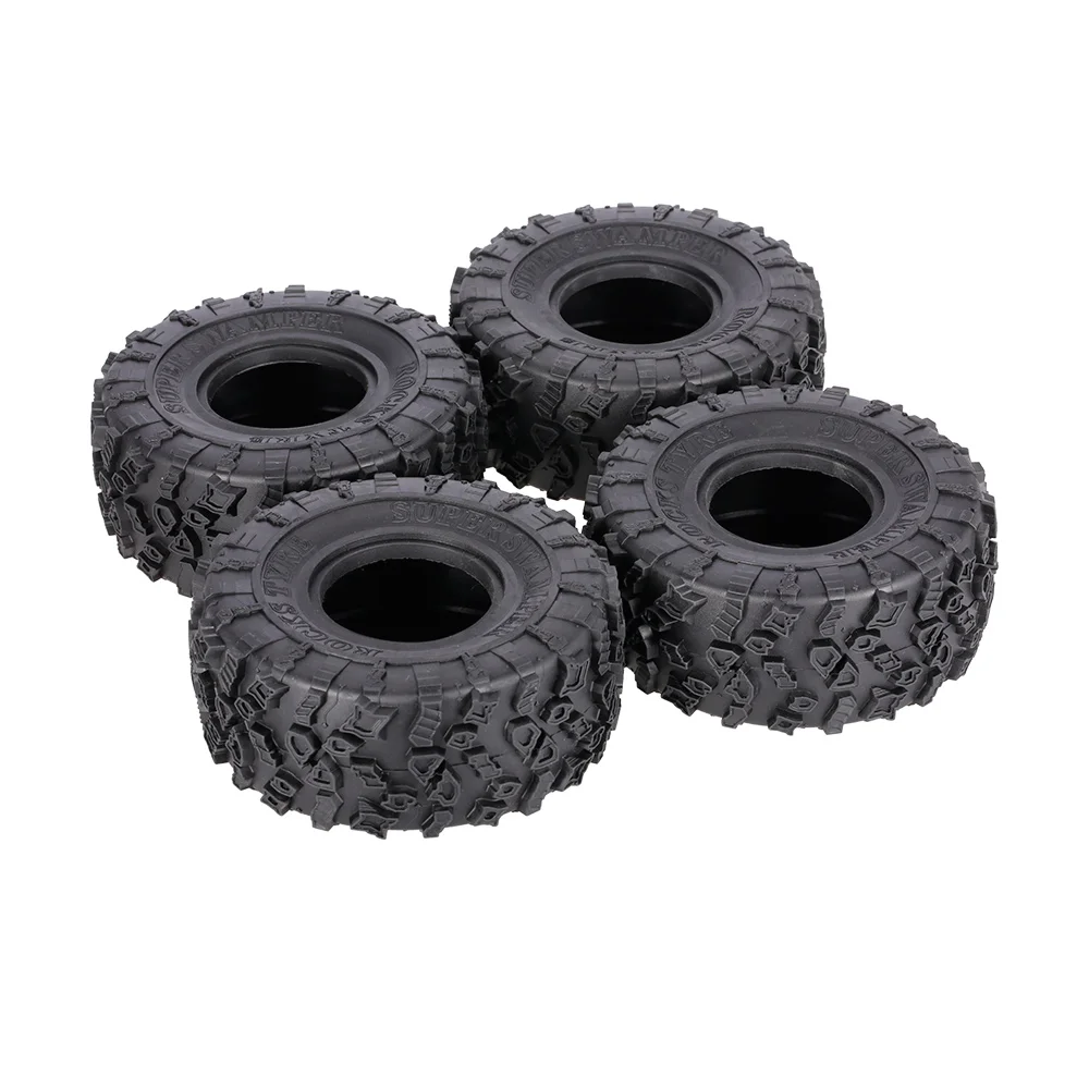 4Pcs for AUSTAR AX-4021 2.2 Inch 130mm Vehicle Rock Crawler Tires for 110 Traxxas D90 SCX10 AXIAL RC Car Tire Wheel RC Parts (6)