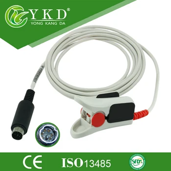 

Free Shipping for 6Pin Biosys BMP300 Reuable Adult Finger Clip Spo2 Probe Sensor,3M