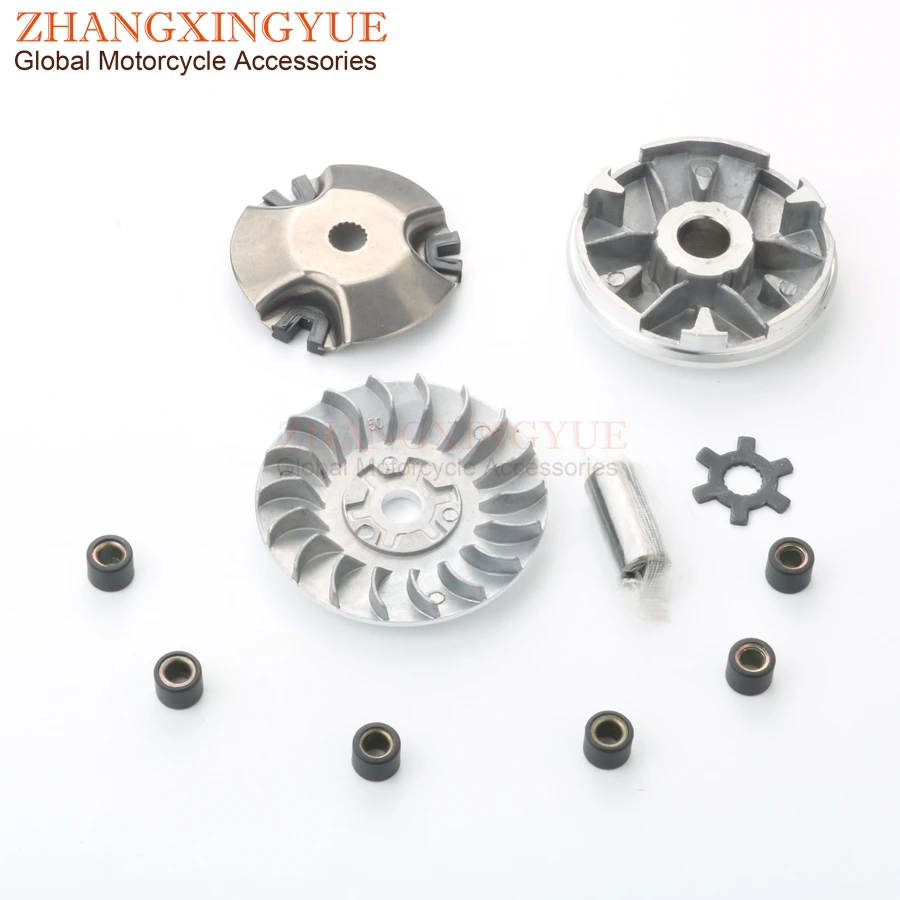 

Scooter Variator kit & Front Pulley for Minarelli Malaguti Centro Ciak 50 F10 F12 Phantom R 50 F15 Firefox Yesterday 50cc 2T