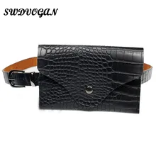 Модная поясная сумка из кожи аллигатора, поясная сумка для женщин, поясная сумка из искусственной кожи, сумка для денег, для телефона, повседневная, для путешествий, унисекс, нагрудная сумка для женщин