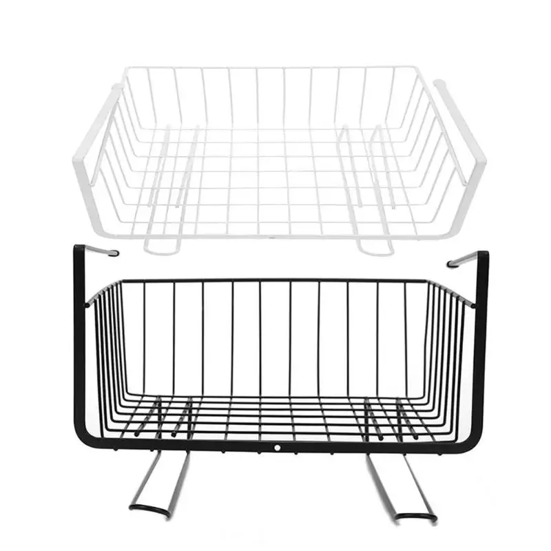 

Kitchen Bathroom Cupboard Cabinet Compartment Hanging Holder Storage Rack