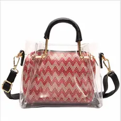 Модные Для женщин Летняя прозрачная гелевая сумка новая однотонная, маленькая квадратный дизайнерские сумки, кошельки