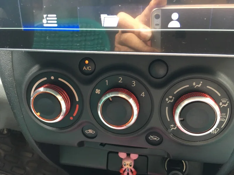 font b Car b font AC Knob Air Conditioning heat control Switch knob Aluminum alloy
