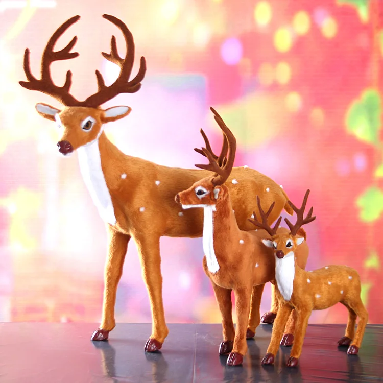resin reindeer figurines