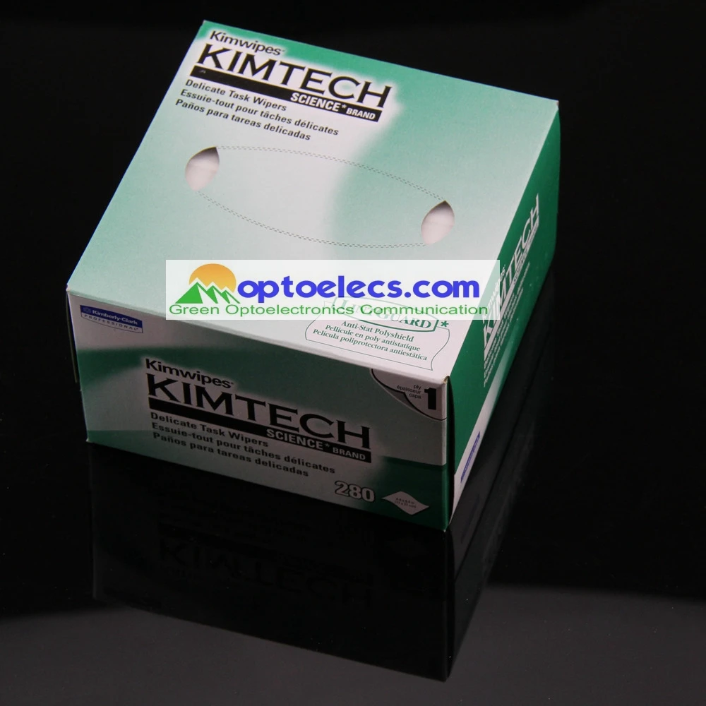 KimTech brand Kimwipes fiber cleaning paper