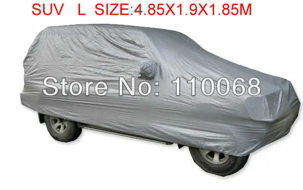 Prix pour SUV L taille De Voiture universel couvre pour Mitsubishi HYUNDAI Hover Jeep Lexus Nissan Outlander Volkswagen resist neige couverture de voiture Prix pour SUV L taille De Voiture universel couvre pour Mitsubishi HYUNDAI Hover Jeep Lexus Nissan Outlander Volkswagen resist neige couverture de voiture