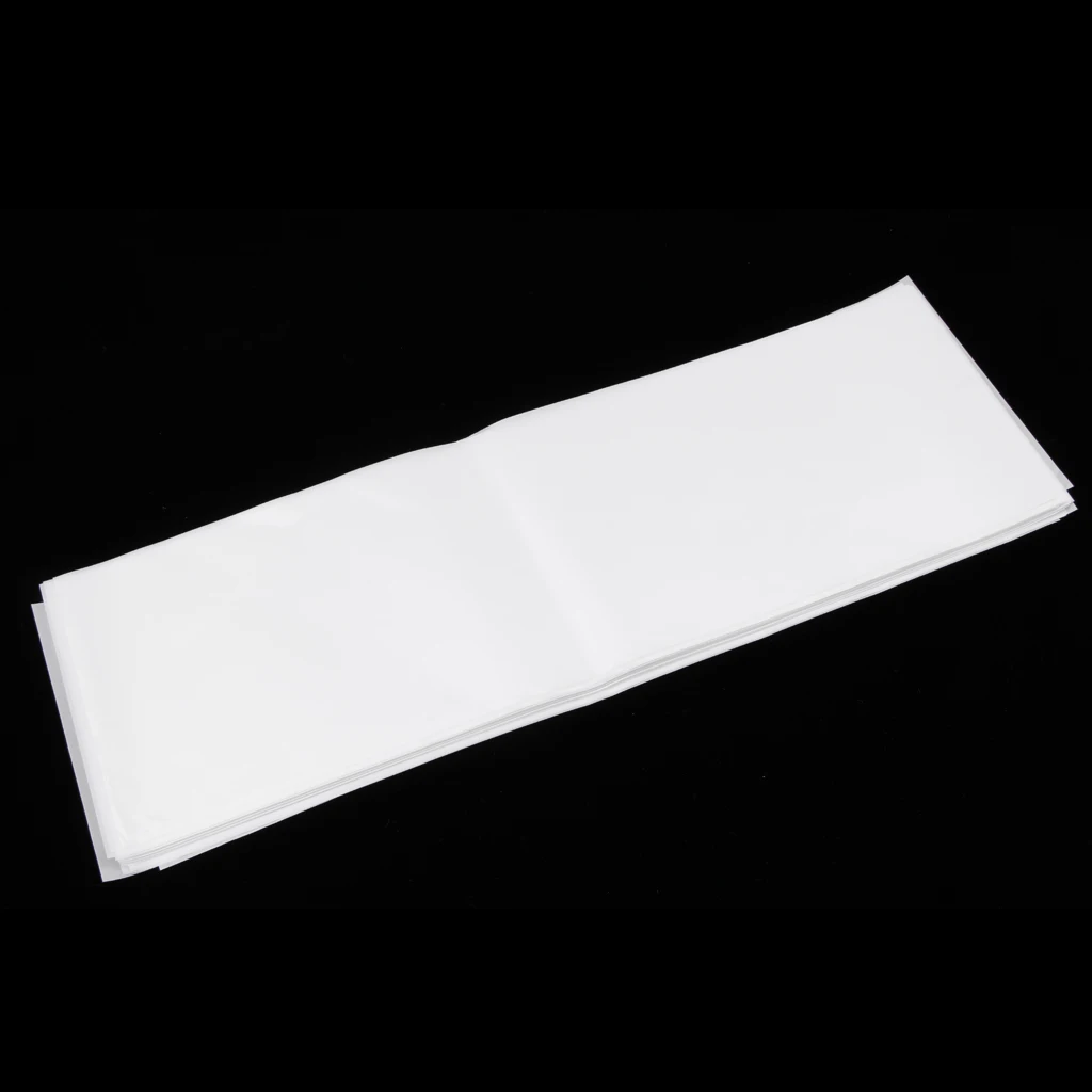 100x Salon Plastic Hair Dye Paper Color Highlight Separating Sheet Reusable