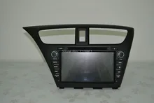8″pure Android 4.4.4 for honda civic 2014 hatchback car dvd,gps navigation 3G,Wifi,BT,1GB DDR3,canbus,cortex A9,Russian,english