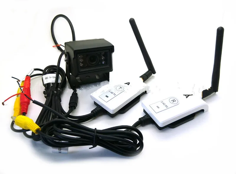 Автомобильный беспроводной приемник беспроводной комплект передатчика для gps для подключения камеры заднего вида камера заднего вида