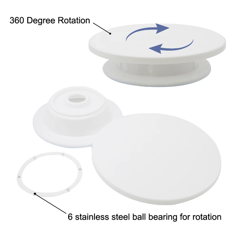 Инструменты для украшения тортов вращающаяся подставка для торта Сахар ремесло платформа поворотного стола кекс поворотная пластина вращающаяся форма для выпечки